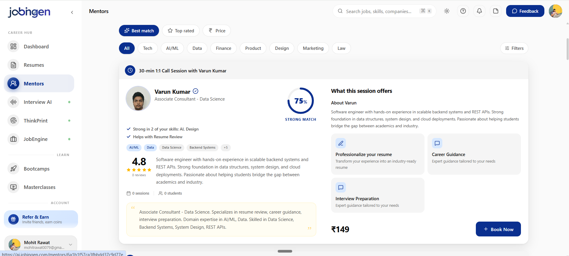 Mentors — Jobingen